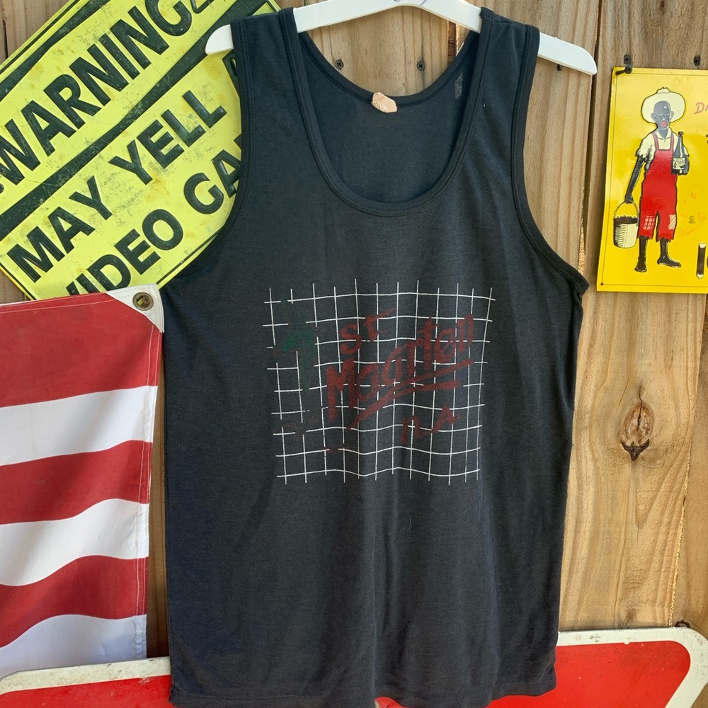 Vintage 80s Duck Tank top st Maarten NA Size M